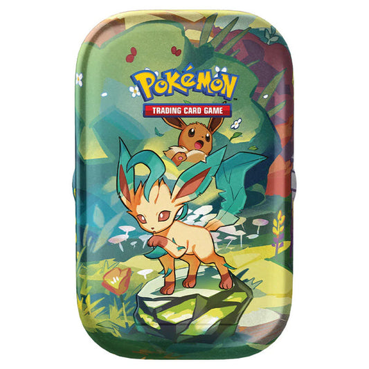 Pokemon TCG: Scarlet & Violet 8.5 - Prismatic Evolution Mini Tin Leafeon