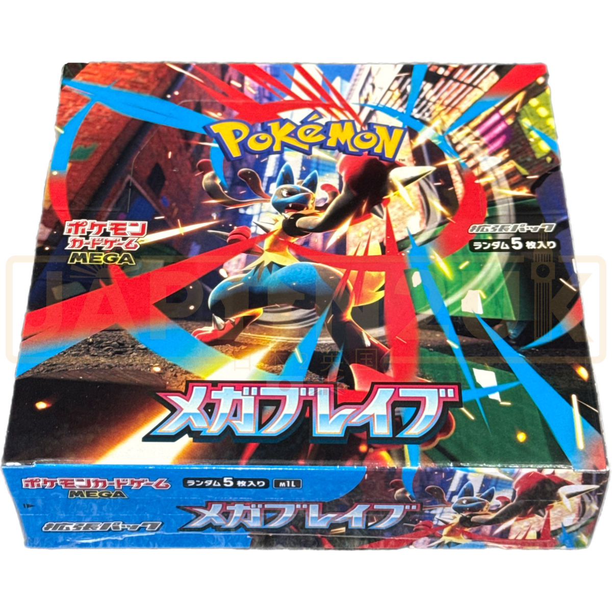 Japanese Pokemon TCG Mega Brave M1L Booster Box
