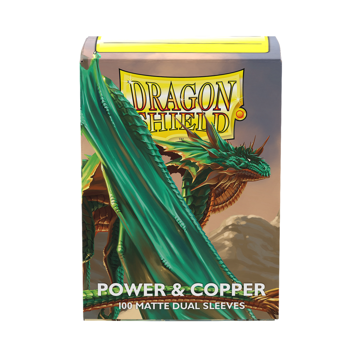 Dragon Shield - Standard size - Dual Matte - Power & Copper (100)
