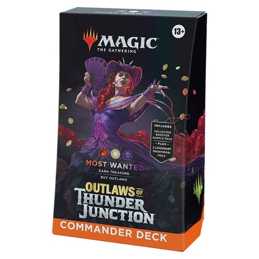 MTG: Outlaws of Thunder Junction Commander Deck Most Wanted