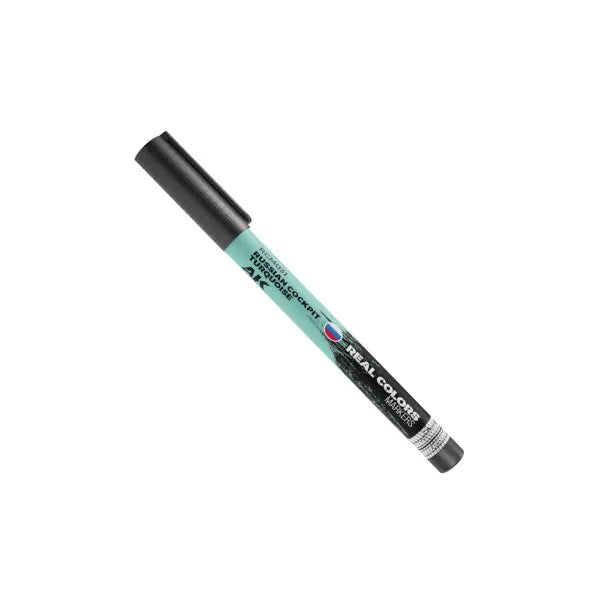 AK Interactive RCM031 Real Colors Marker Russian Cockpit Turquoise