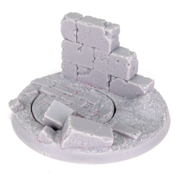 Scenic Bases - 32-60mm (Stone Ruins a), Clamshell