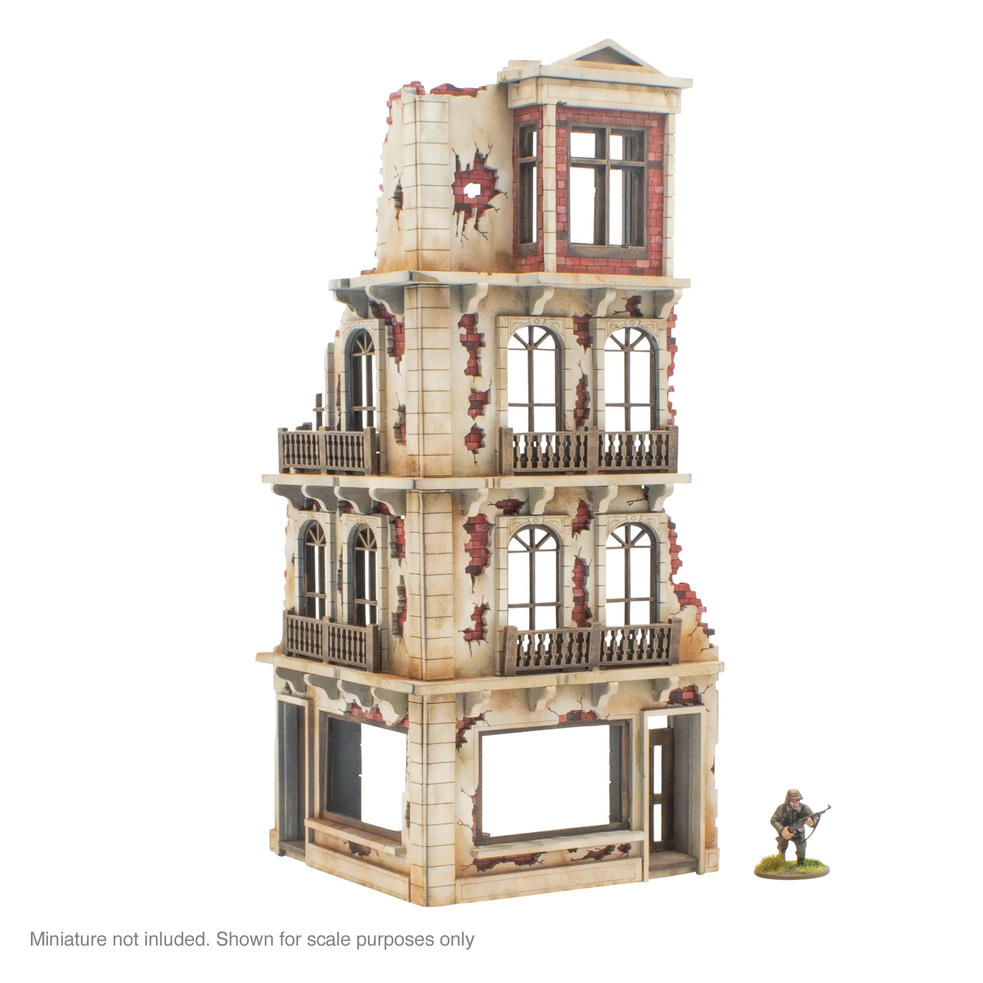 Bolt Action MDF 4 Storey Building Corner (1)