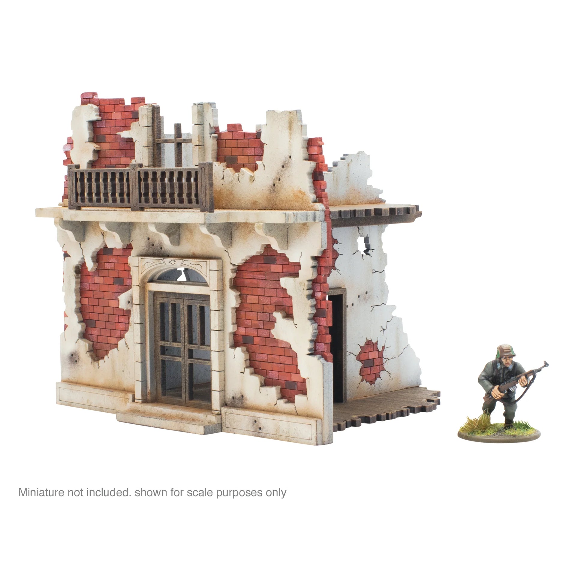 Bolt Action MDF Single Storey Building Facade (1)