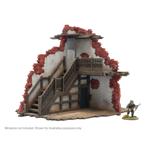 Bolt Action MDF 2 Storey Building Internal w. Staircase