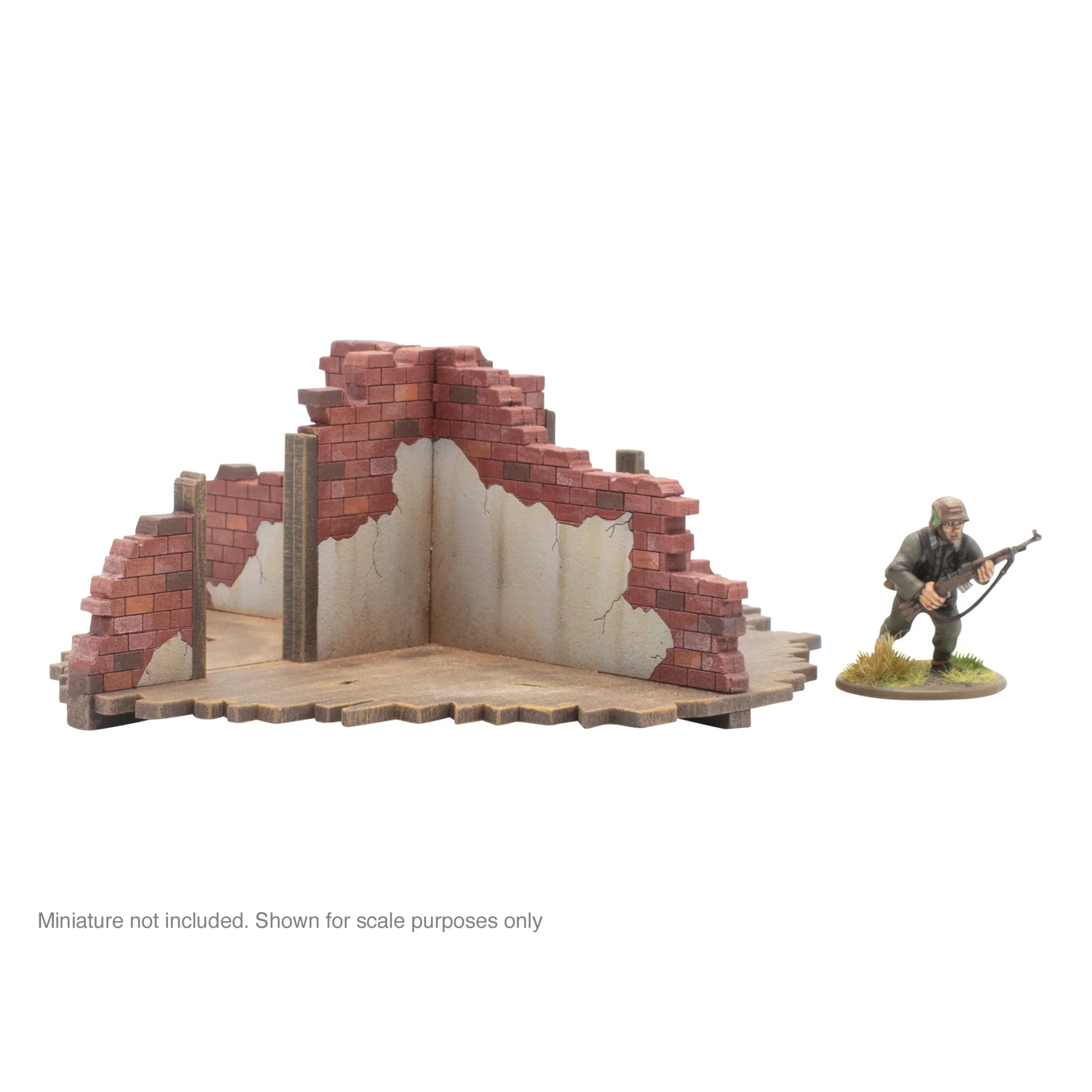 Bolt Action MDF Single Storey - Internal Ruins (2)