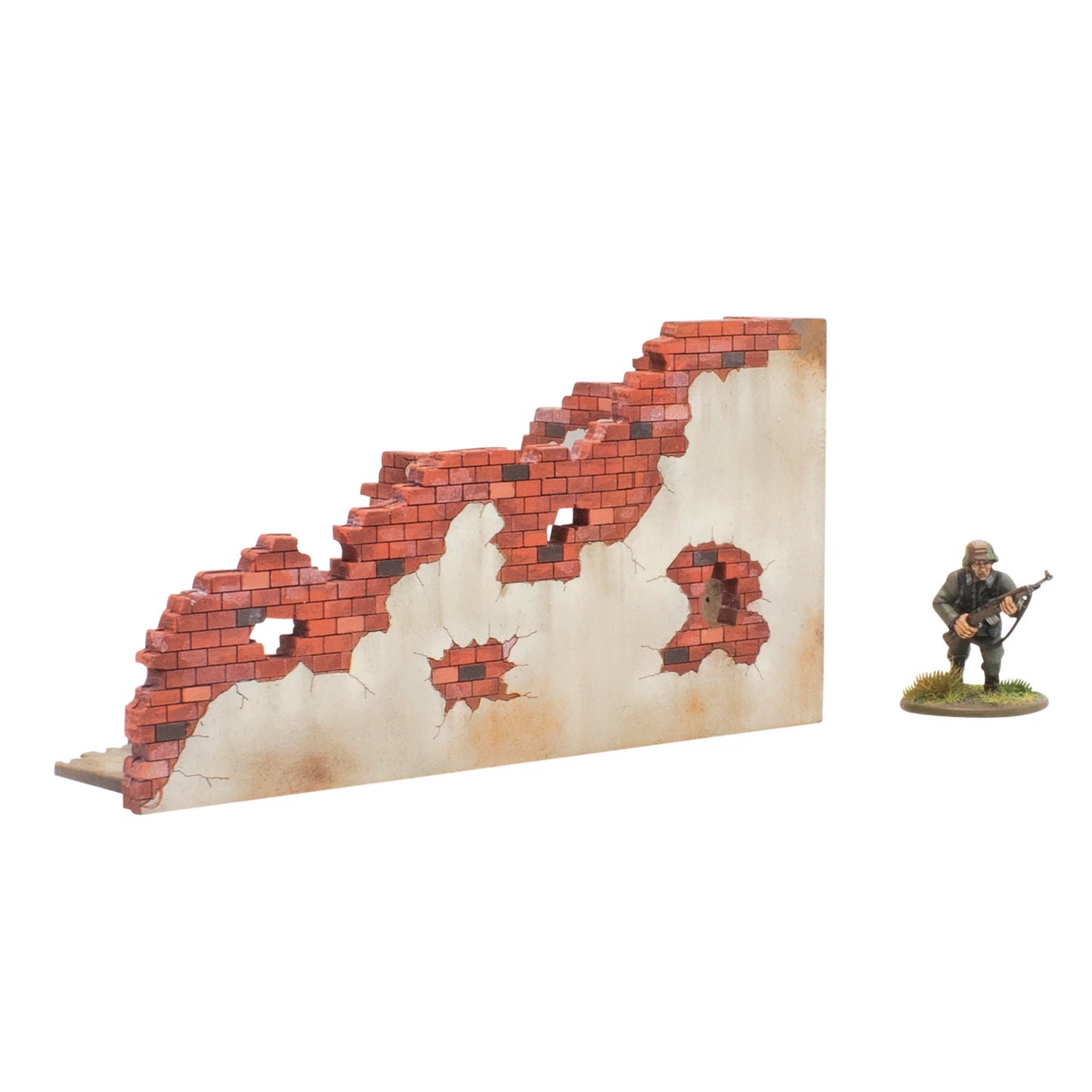 Bolt Action MDF Internal Ruins - L Section