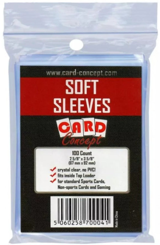 Card Concept Soft Sleeves (100)