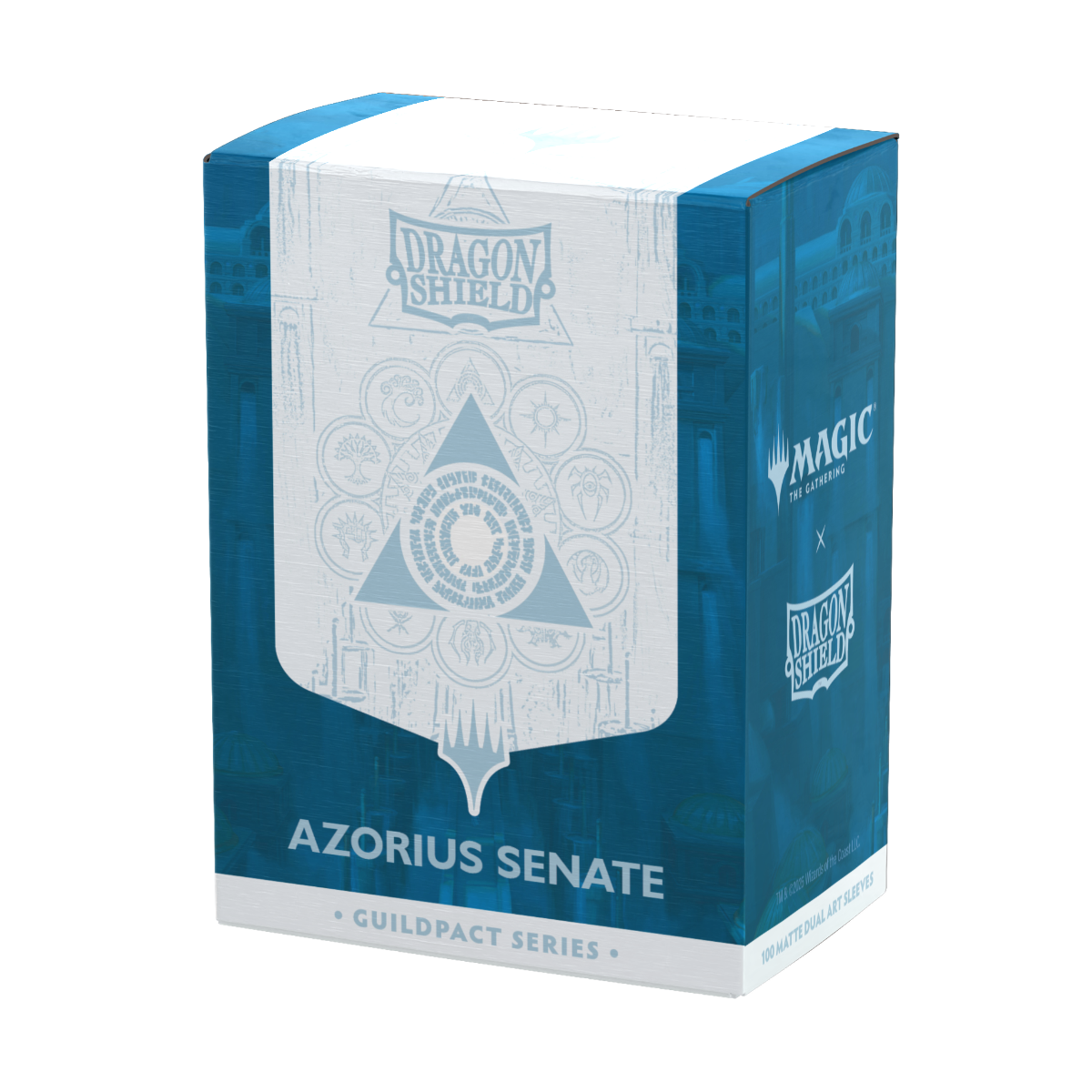 Dragon Shield – MTG Guildpact Series Brushed Art Sleeves – Azorius Senate
