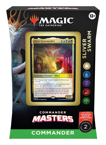 Magic The Gathering Commander Masters Commander Decks - Sliver Swarm