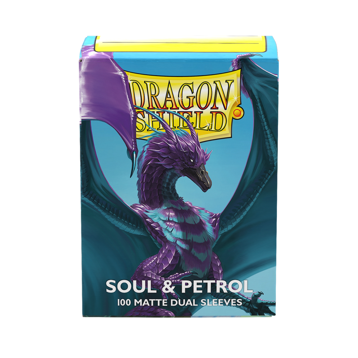 Dragon Shield - Standard size - Dual Matte - Soul & Petrol (100)