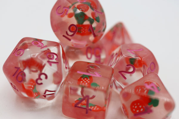 Strawberry Shortcake RPG Dice Set