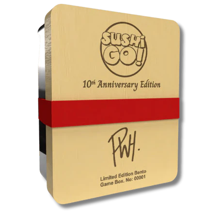 Sushi Go 10th Anniversary Limited Edition Bento Box Boardgame