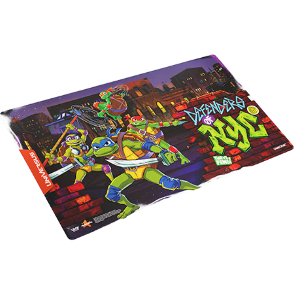 UniVersus CCG Teenage Mutant Ninja Turtles Gamegenic Prime Playmat - Defenders Of NYC (Pre-Order)