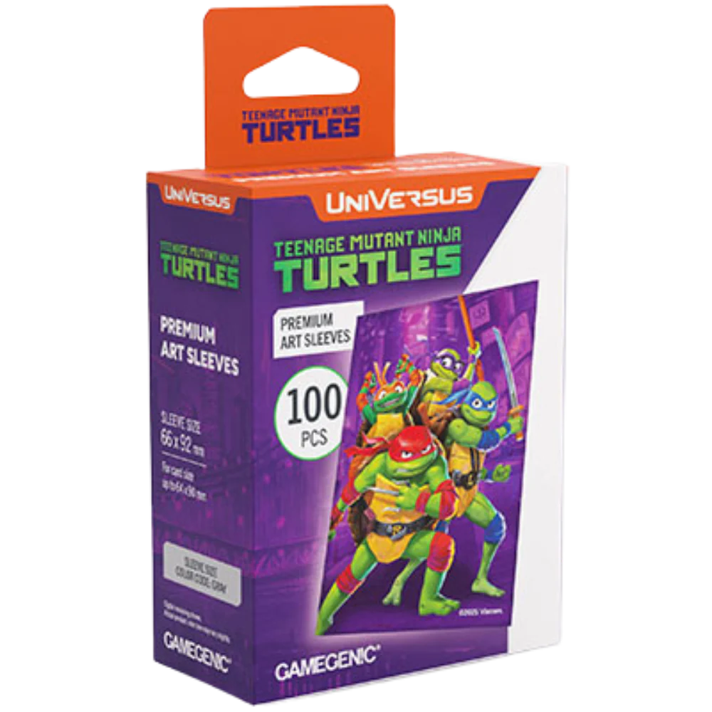 UniVersus CCG Teenage Mutant Ninja Turtles Gamegenic Premium Art Sleeves (Pre-Order)