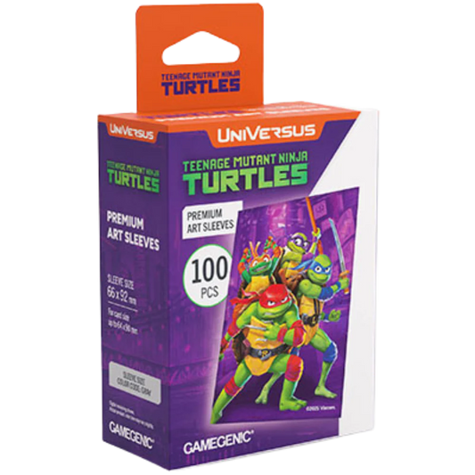 UniVersus CCG Teenage Mutant Ninja Turtles Gamegenic Premium Art Sleeves (Pre-Order)