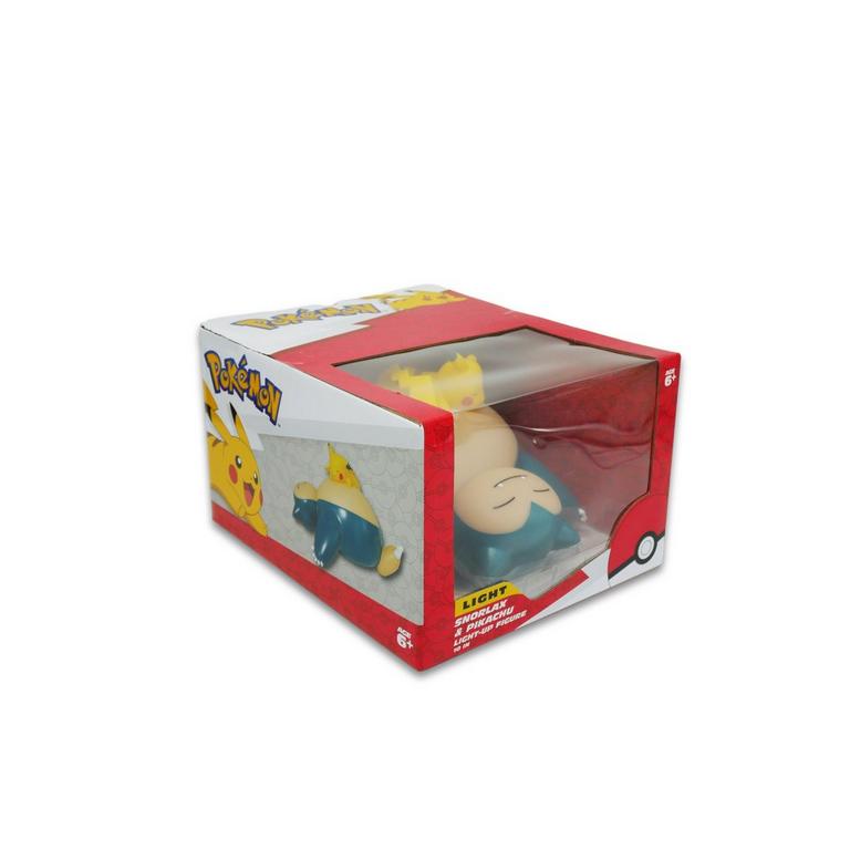 Pokémon LED Light Snorlax and Pikachu Sleeping 25 cm