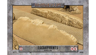 Battlefield In a Box - Essentials: Escarpments - Sandstone