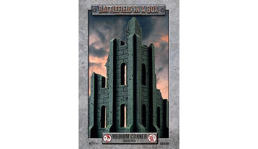 Battlefield In a Box - Gothic Battlefields: Medium Corner Ruin - Malachite
