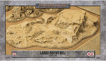 Battlefield In a Box - Essentials: Large Rocky Hill - Sandstone