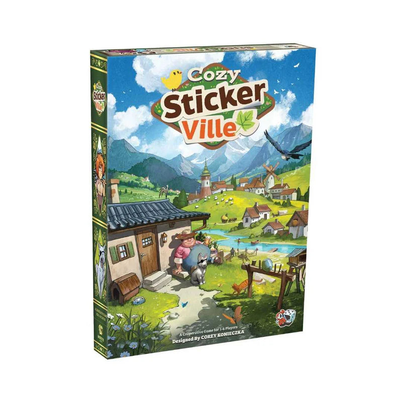 Cozy Stickerville Board Game