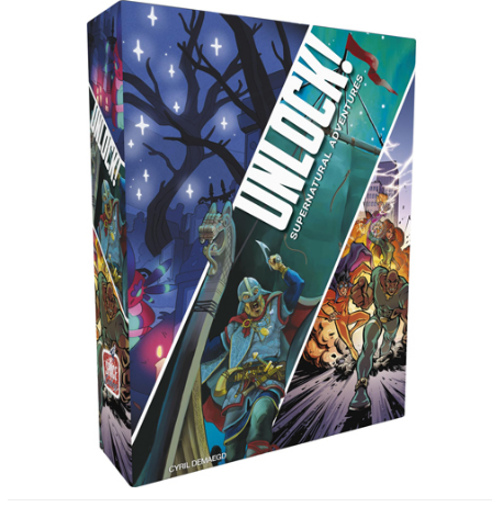 Unlock! 12 Supernatural Adventures Boardgame