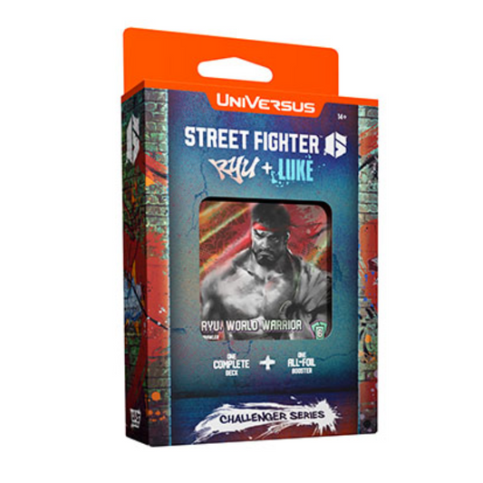 UniVersus CCG: Street Fighter 6 Challenger Series Deck (Ryu and Luke) (Pre-Order)