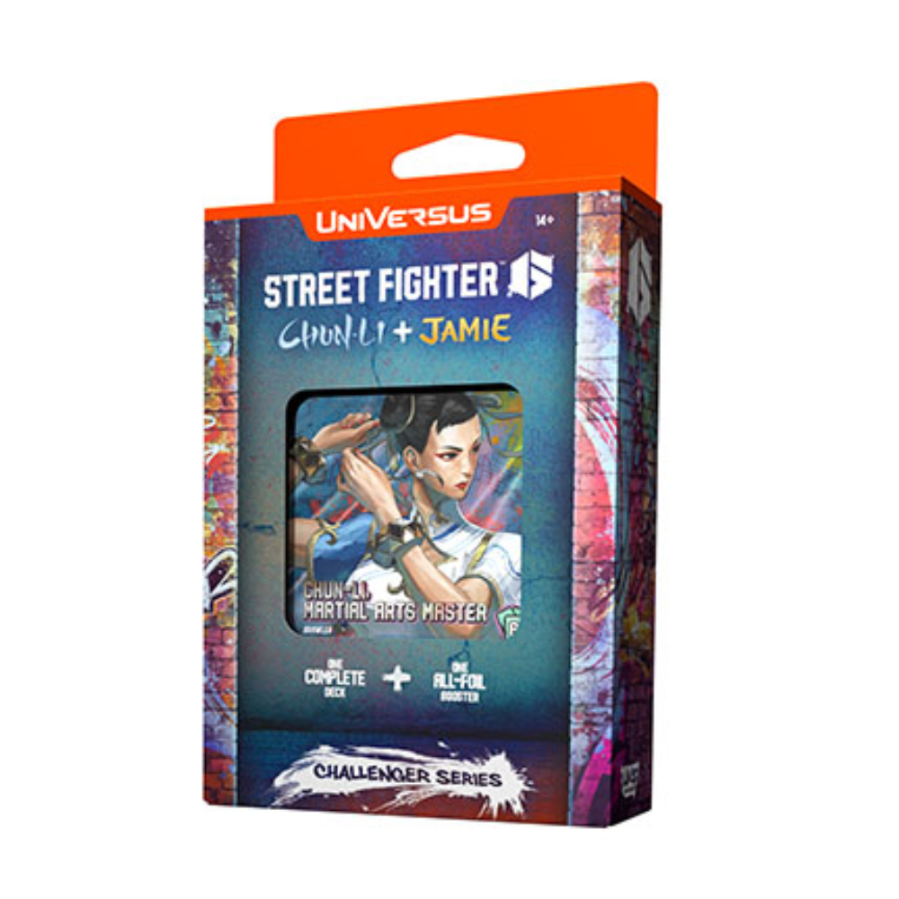 UniVersus CCG: Street Fighter 6 Challenger Series Deck (Chun Li and Jamie) (Pre-Order)