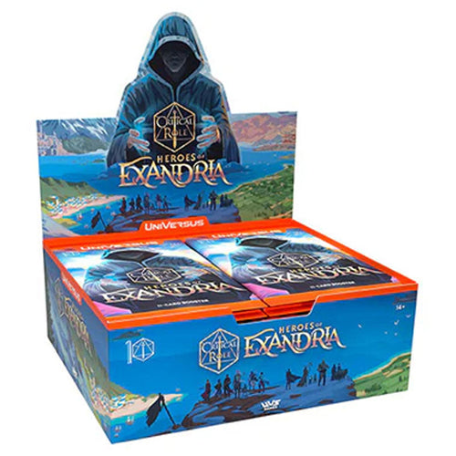 UniVersus CCG Critical Role: Heroes of Exandria Booster Display