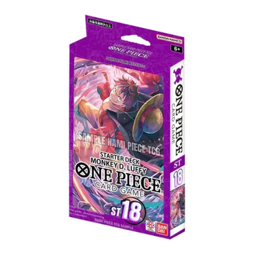 One Piece Card Game: Starter Deck Purple Monkey D. Luffy (ST-18) (Pre-Order)