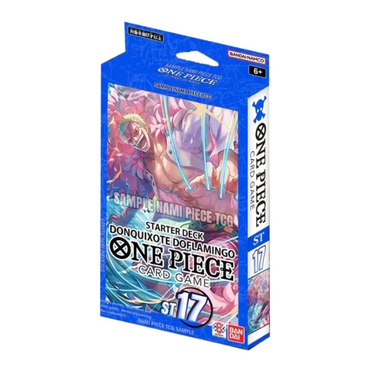 One Piece Card Game: Starter Deck Blue Donquixote Doflamingo (ST-17) (Pre-Order)