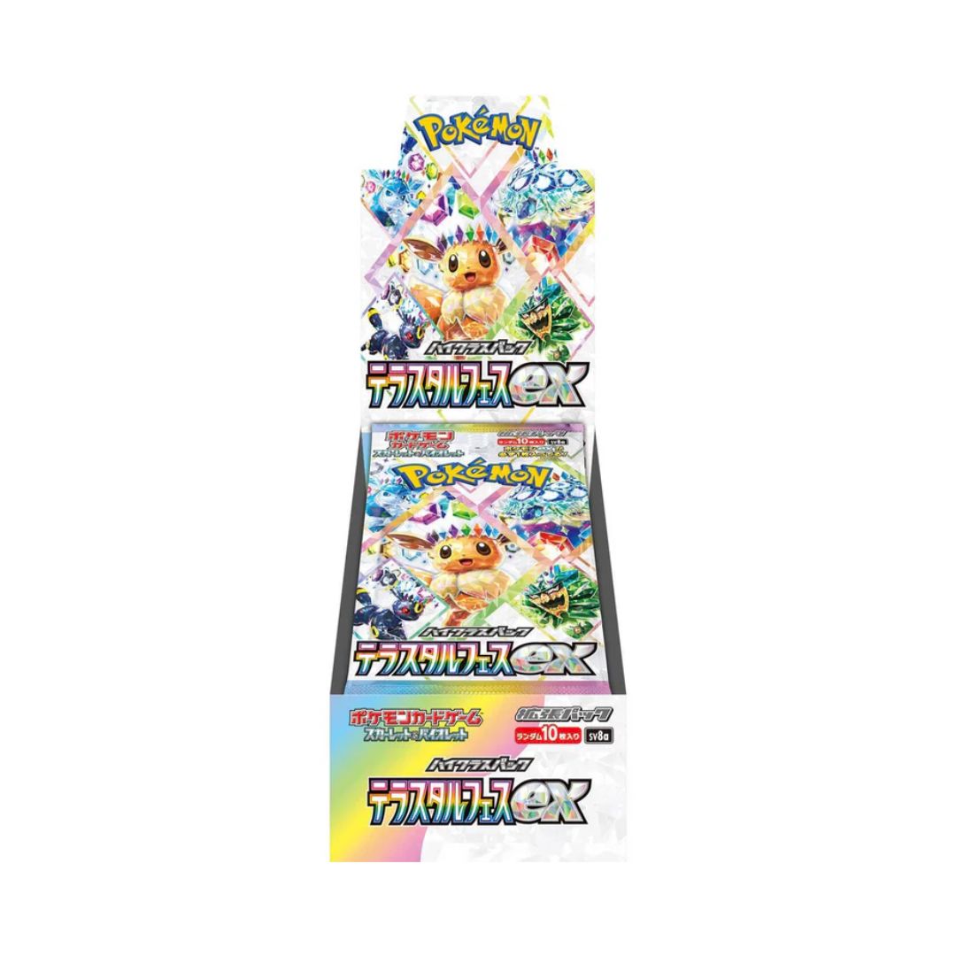 Japanese Pokemon TCG Terastal Festival SV8A Booster Box