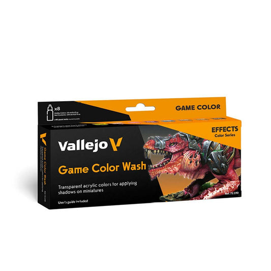 Vallejo Game Paint - Vallejo Game Color Wash Set