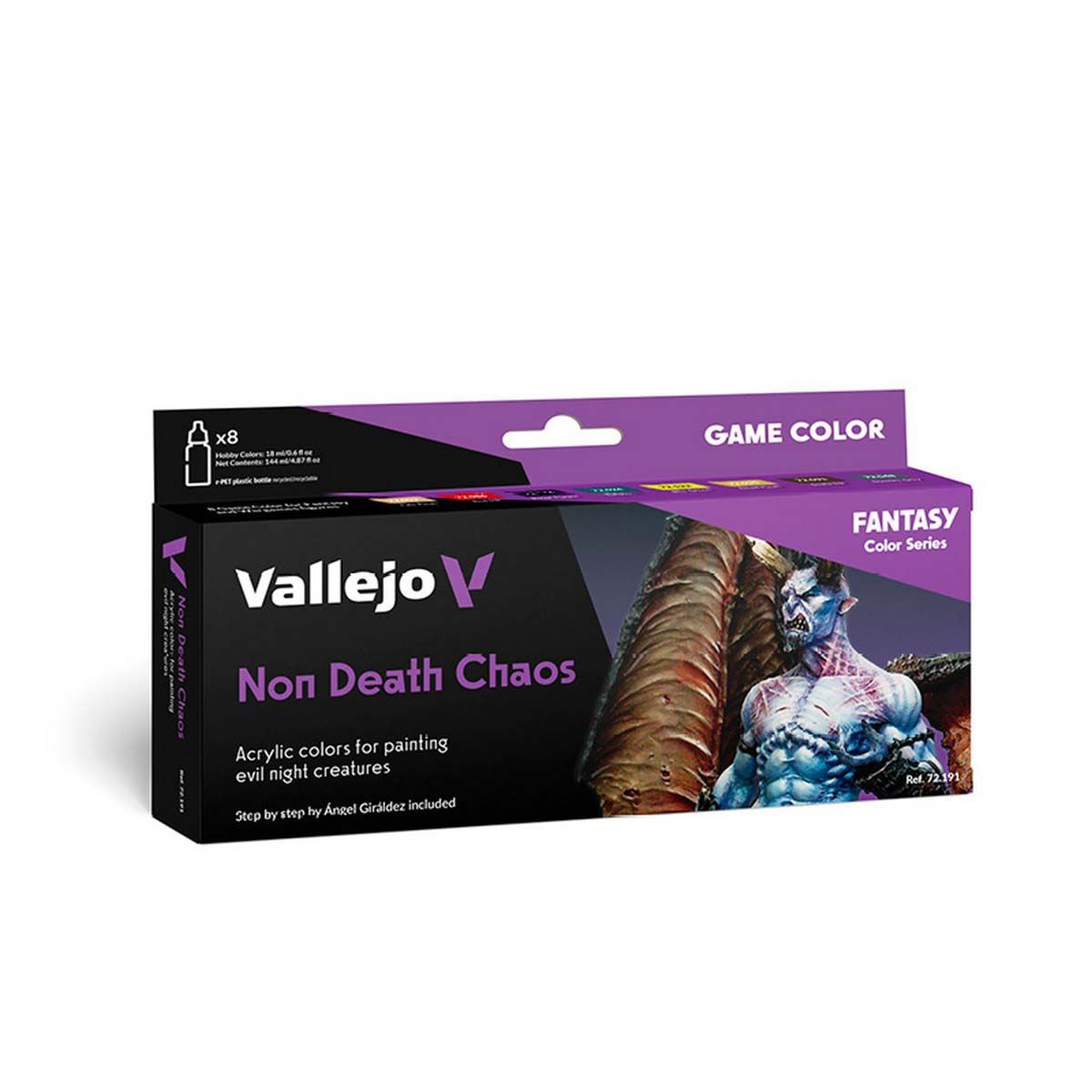 Vallejo Game Paint - Vallejo Game Color - Non Death Chaos Set