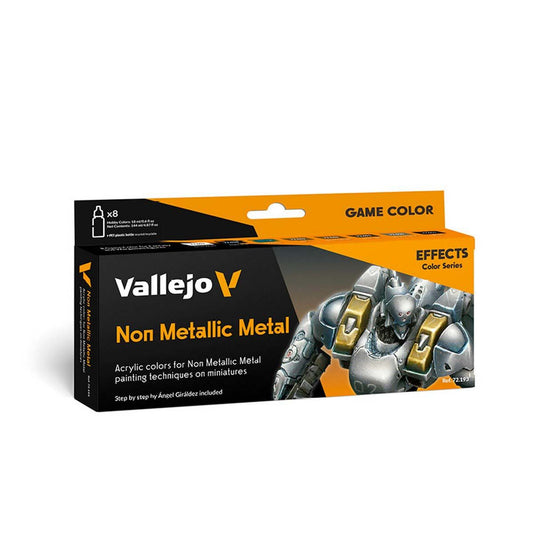 Vallejo Game Paint - Vallejo Game Color - Non Metallic Metal Set