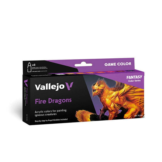 Vallejo Game Color - Fire Dragons Set