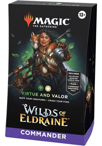 Magic the Gathering : Wilds of Eldraine Commander Deck Virtue and Valor