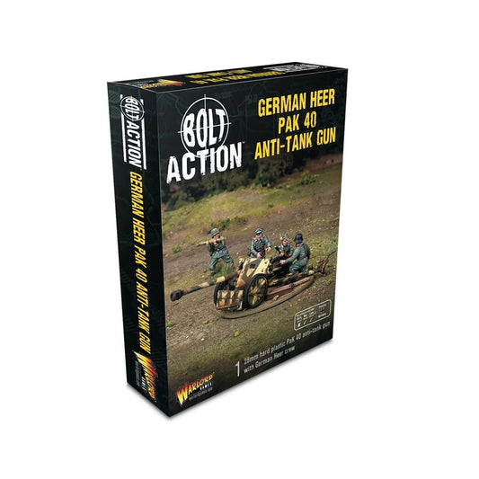 Bolt Action German Pak 40 Anti-tank Gun