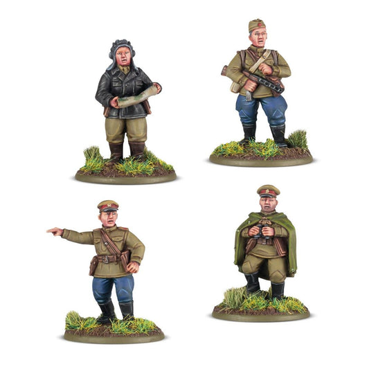 Bolt Action Soviet Army Platoon Commanders