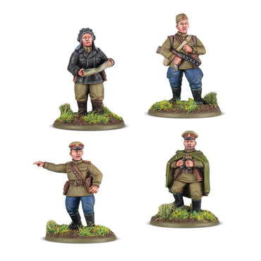 Bolt Action Soviet Army Platoon Commanders