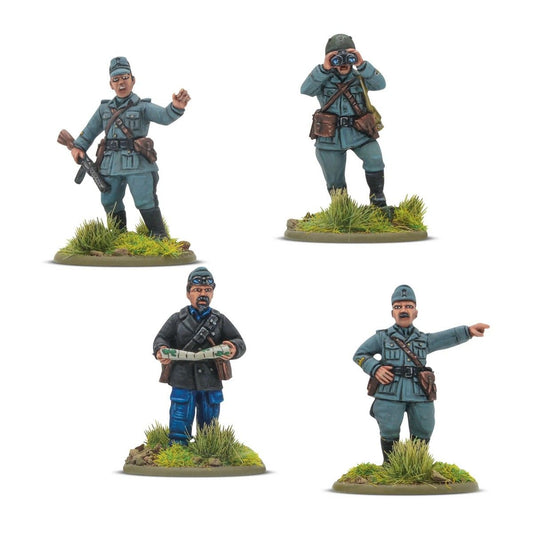 Bolt Action Italian Army Platoon Commanders