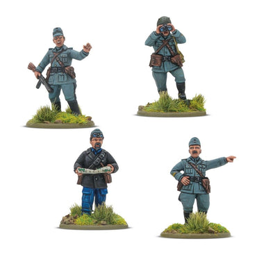 Bolt Action Italian Army Platoon Commanders