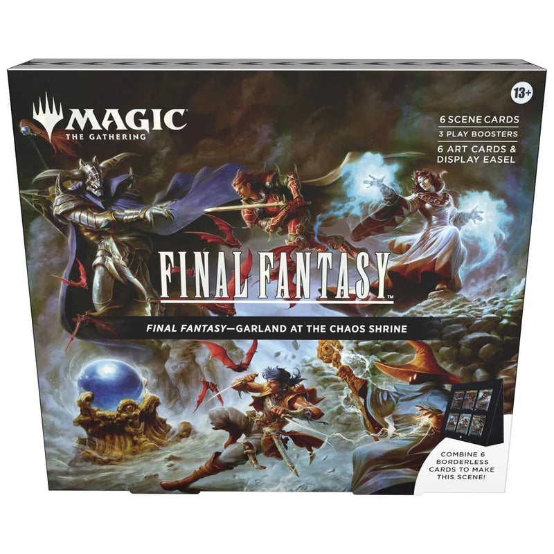 1 PER CUSTOMER - Magic: The Gathering: Final Fantasy Scene Box - Garland at the Chaos Shrine (Pre-Order)