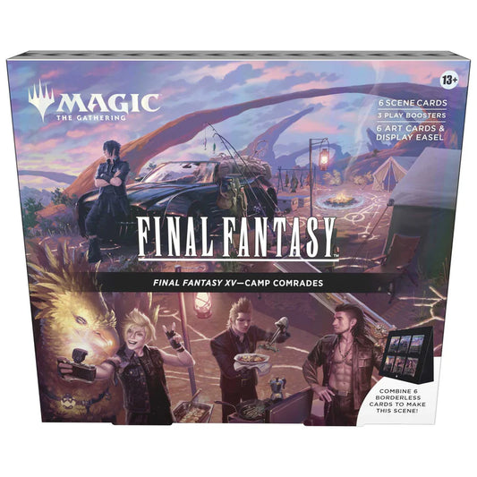 1 PER CUSTOMER - Magic: The Gathering: Final Fantasy Scene Box - Camp Comrades (Pre-Order)