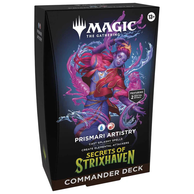 Magic: The Gathering: Secrets of Strixhaven Commander Deck - Prismari Artistry (Pre-Order)