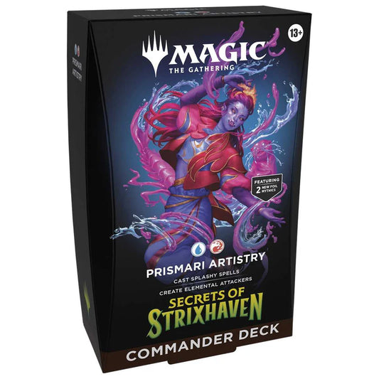 Magic: The Gathering: Secrets of Strixhaven Commander Deck - Prismari Artistry (Pre-Order)