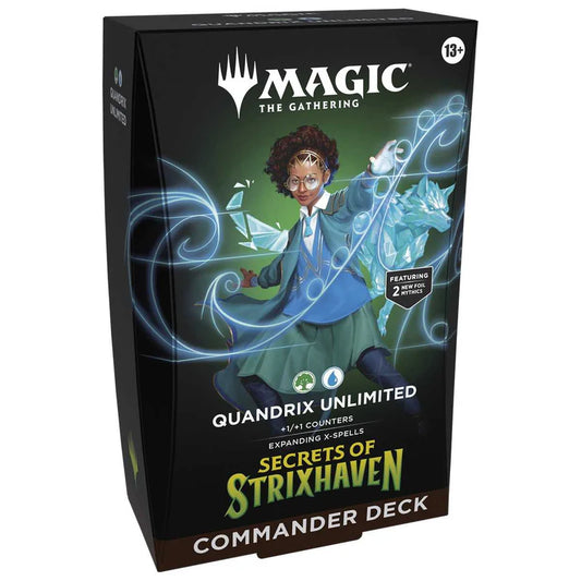 Magic: The Gathering: Secrets of Strixhaven Commander Deck - Quandrix Unlimited (Pre-Order)