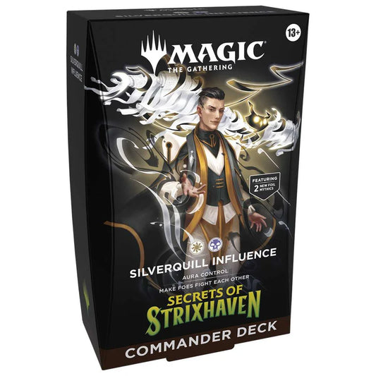 Magic: The Gathering: Secrets of Strixhaven Commander Deck - Silverquill Influence (Pre-Order)