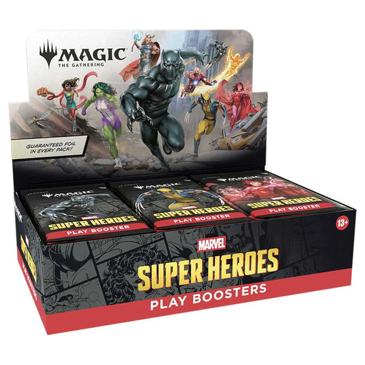 Magic: The Gathering: Marvel Super Heroes Play Booster Box (Pre-Order)