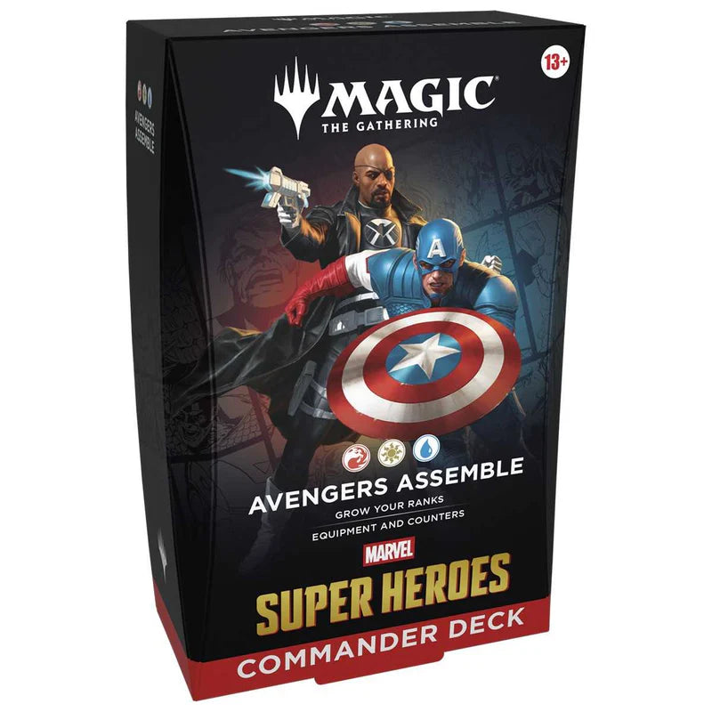 Magic: The Gathering: Marvel Super Heroes Commander Deck Avengers Assemble (Pre-Order)